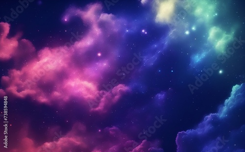 Abstract cosmic color background. Fashionable background for design projects. Illustrations created using artificial intelligence. Illustrations and Clip Art AI generated.