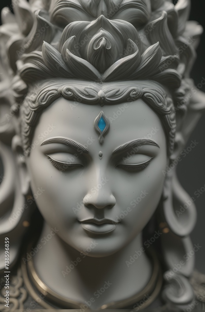 Buddha portrait, god statue. Fashionable background for design projects. Illustrations created using artificial intelligence. Illustrations and Clip Art AI generated. Buddha portrait, god statue. Fashionable background for design projects. Illustrations created using artificial intelligence. Illustrations and Clip Art AI generated.