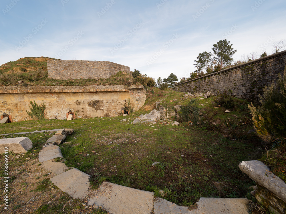 military battery called valdilocchi in la spezia