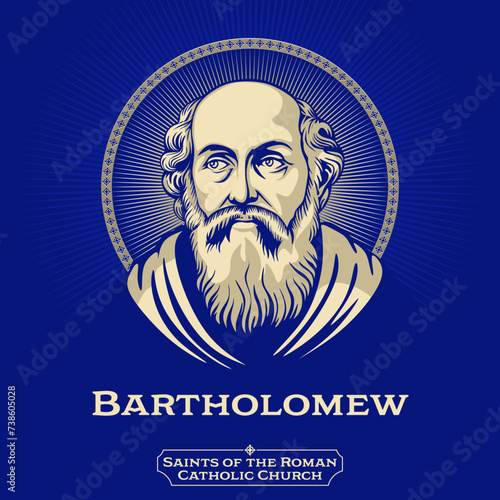Saints of the Catholic Church. Bartholomew was one of the twelve apostles of Jesus according to the New Testament.