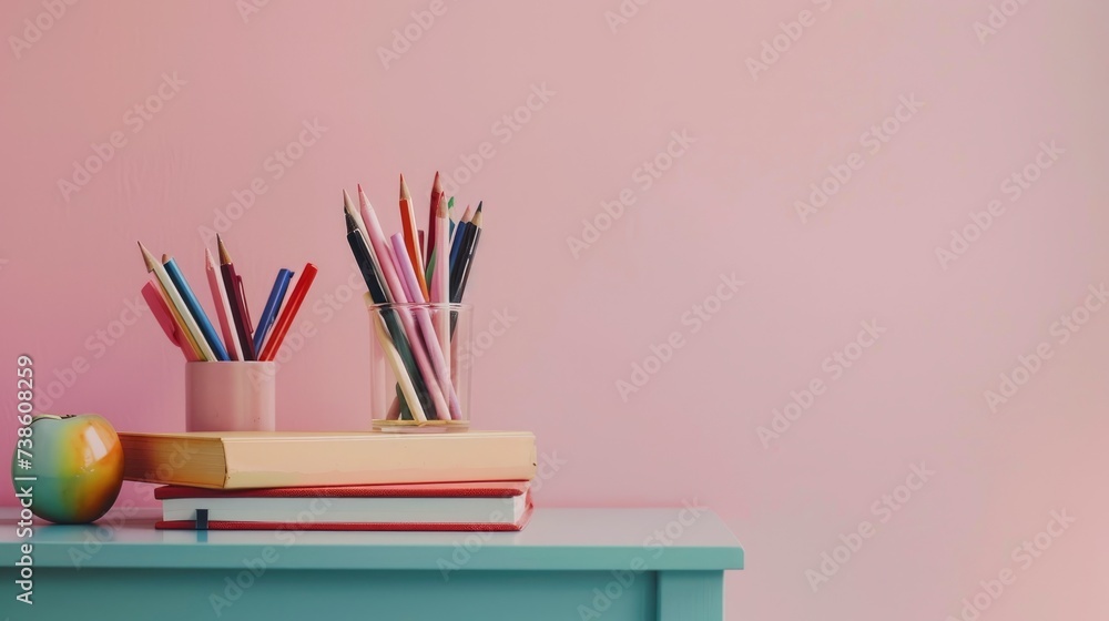 Fototapeta premium Ecucation background