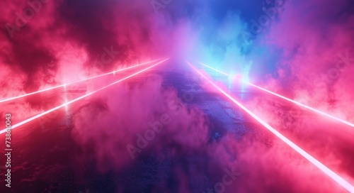 neon and neon lights background