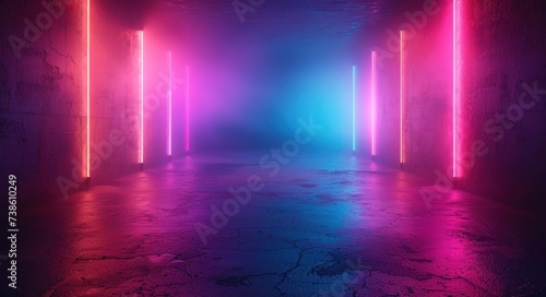 an image of a colorful background with neon lights