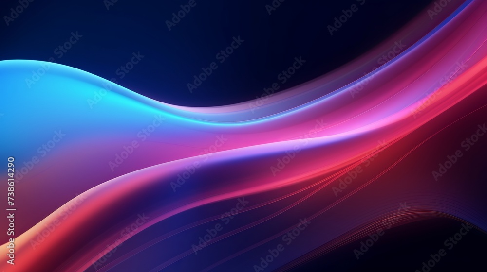 Neon illuminated dynamic sheets wallpaper. Abstract business background Neon illuminated dynamic sheets wallpaper. Abstract business background