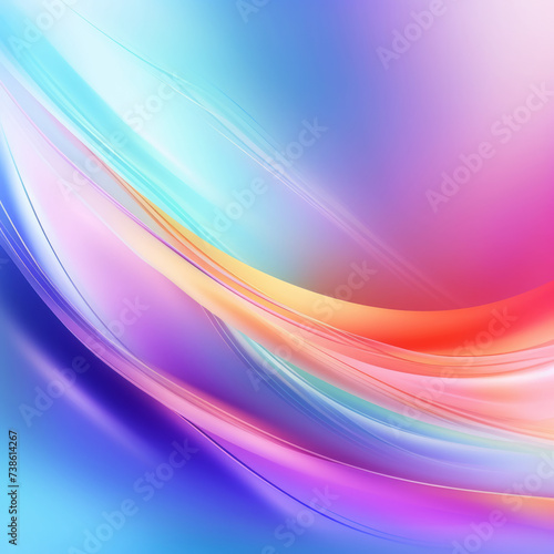 Close Up of a Blue and Pink Background