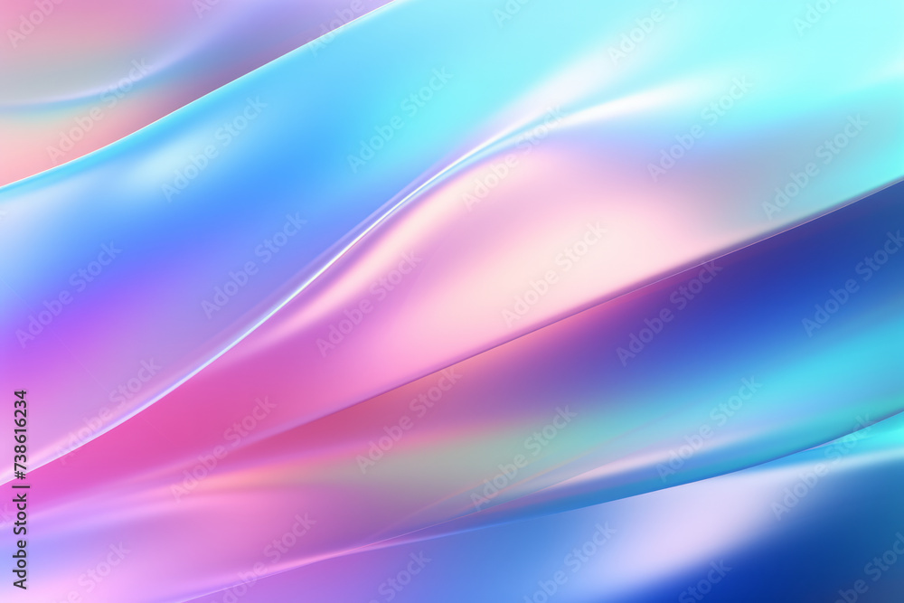 Fototapeta premium Close Up of Blue and Pink Background