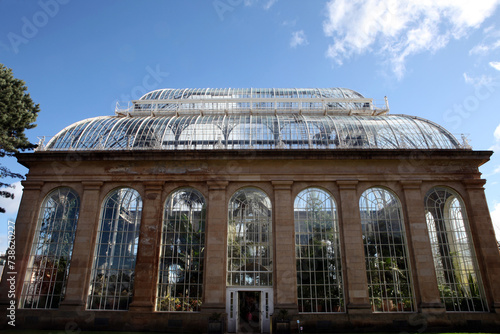 Glasshouse of the Royal Botanical Garden Edinburgh (RBGE) - Inverleith - Edinburgh - Midlothian - Scotland - UK photo