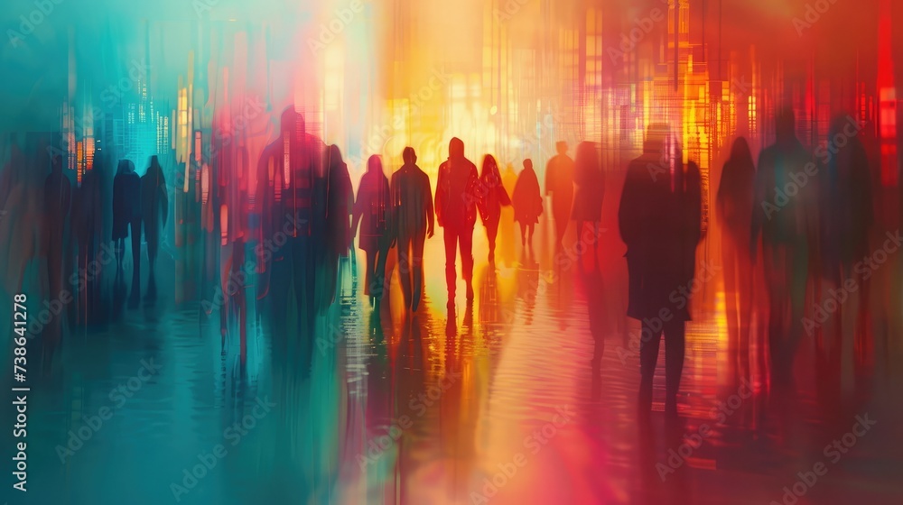 blur abstract people background blur abstract people background