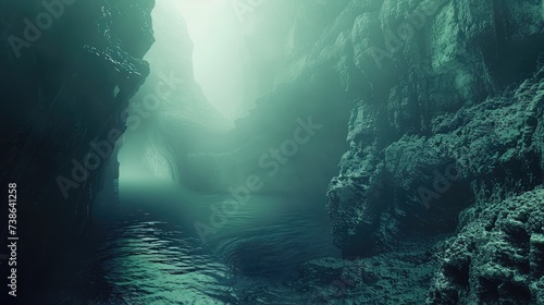 Abyss. Abstract environmental backgrounds for your design