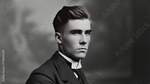 the most popular mens haircut of the 1900s photo