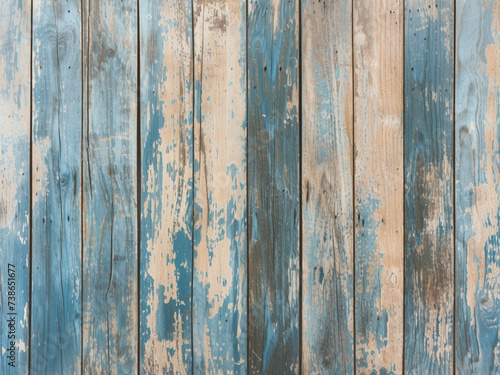 vertical blue wood background