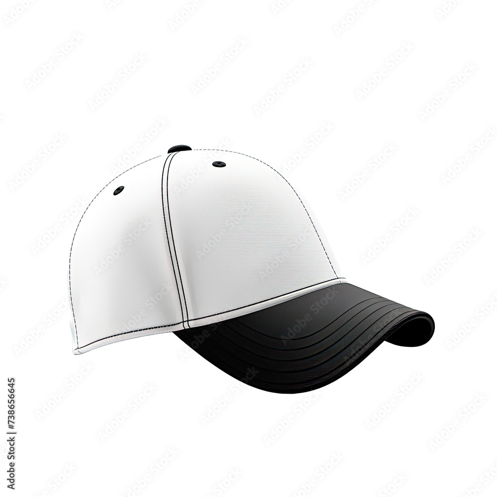 Baseball cap on white or transparent background Baseball cap on white or transparent background