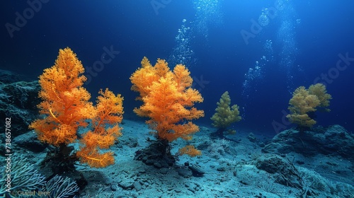Oceanic kelp forests carbon sinks at risk from deep sea trawling
