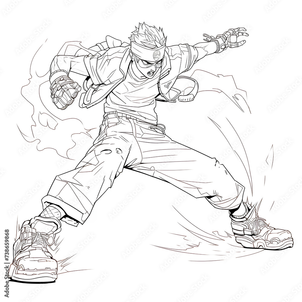 Fototapeta premium kid's coloring book