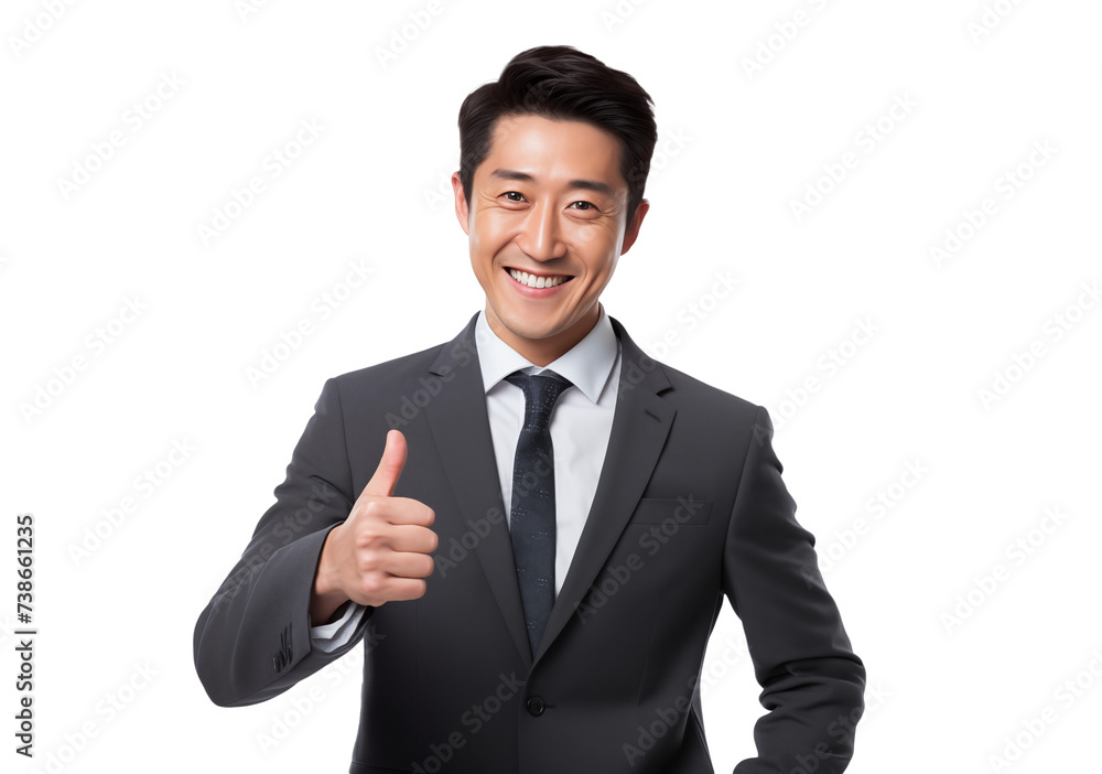 portrait of happy and joyful asian businessman portrait of happy and joyful asian businessman