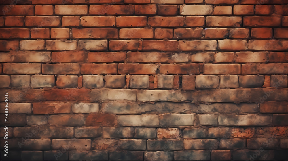 Obraz premium Brick wall wallpaper background
