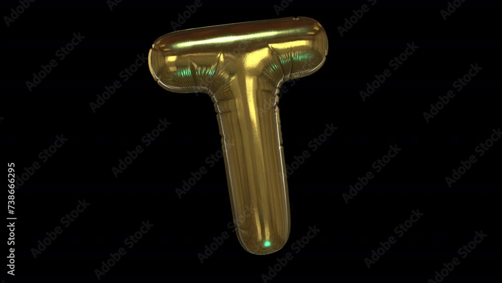 Balloon Letter T Balloon Letter T