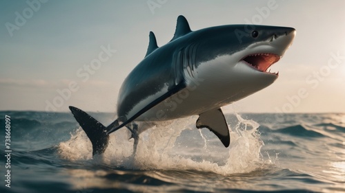 shark in the sea © junaid