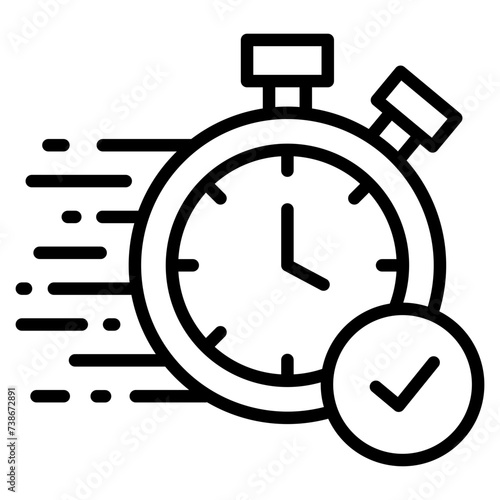Quick Response Icon Element For Design
