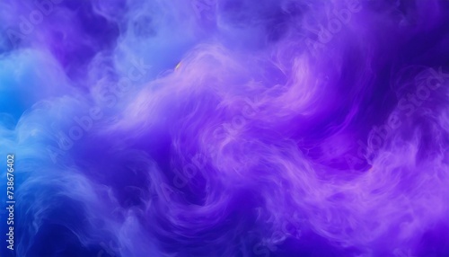 Abstract background with swirls of blue and purple clouds. High Definition
