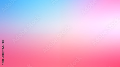 Gradientowe kolorowe tło. Abstrakcyjny deseń pod baner, tapeta w pastelowych odcieniach różu i niebieskiego