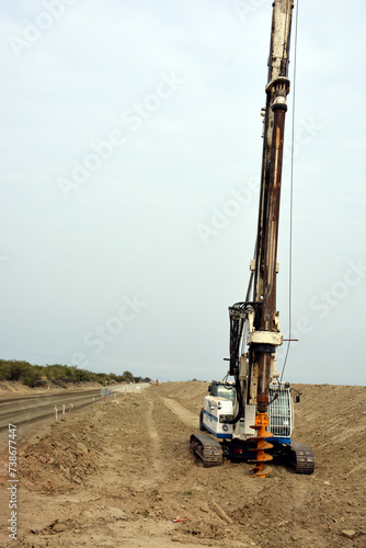 Earth Rock Drill Machine