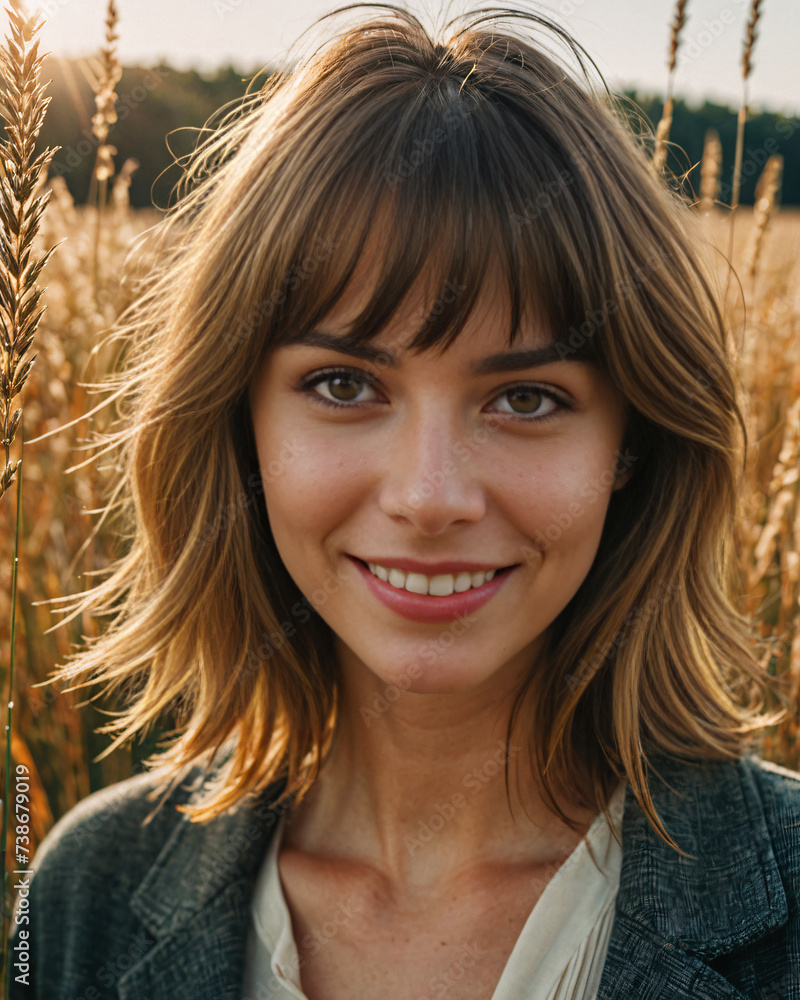 young woman, girl in wheat field, smiling into the camera, photo shoot, portrait photography, nature young woman, girl in wheat field, smiling into the camera, photo shoot, portrait photography, nature