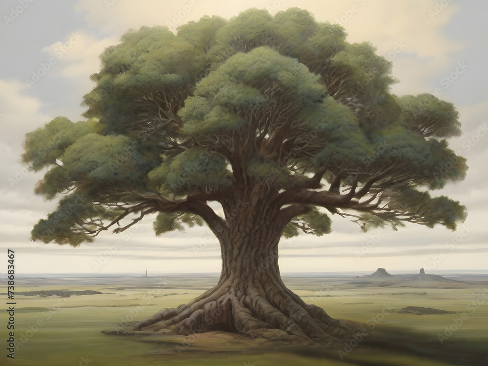 Obraz premium 나무