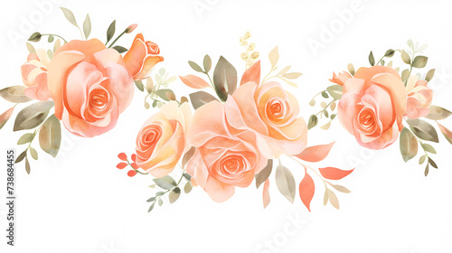 Beautiful pink rose bouquet flowers background  symbolizing Valentine s Day  wedding  love