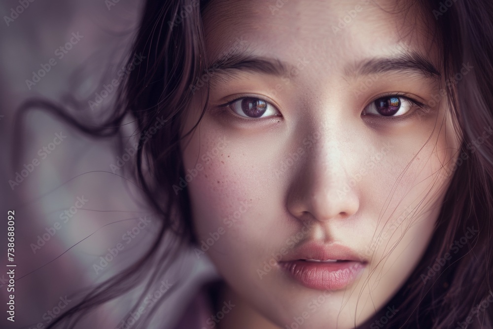 Portrait of a beautiful asian girl Portrait of a beautiful asian girl