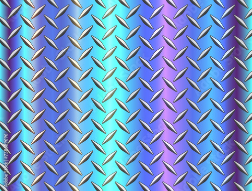 Metallic silver background ...