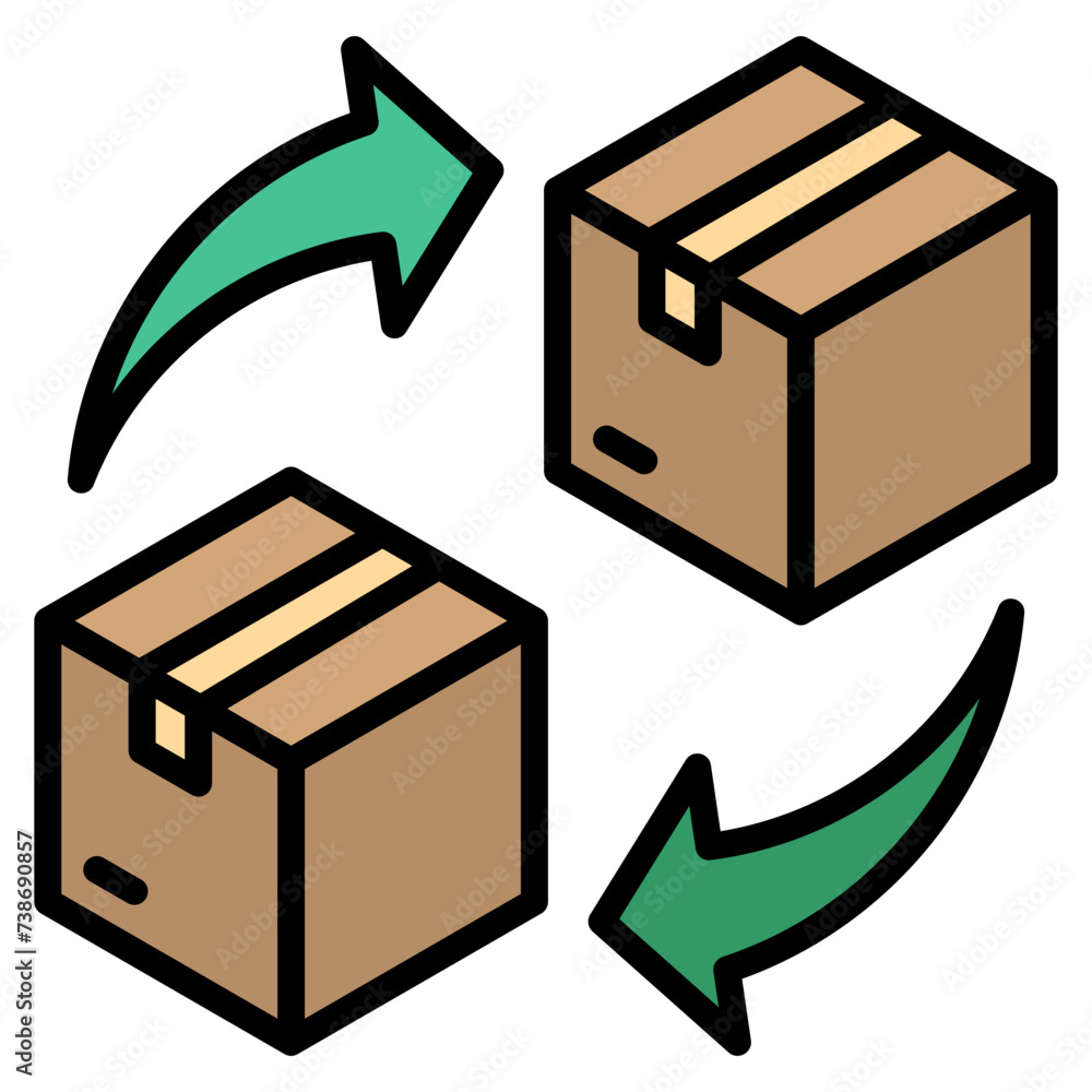 Product Replacement Icon Element For Design Product Replacement Icon Element For Design