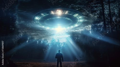 UFO Phenomena: Man Abducted by Extraterrestrial Beings at night
