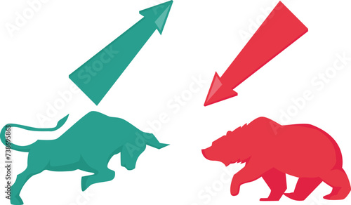 Bull and bear market, competition.


