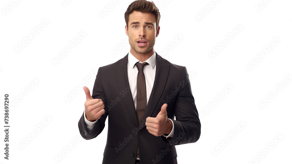 A businessman says, A businessman says,