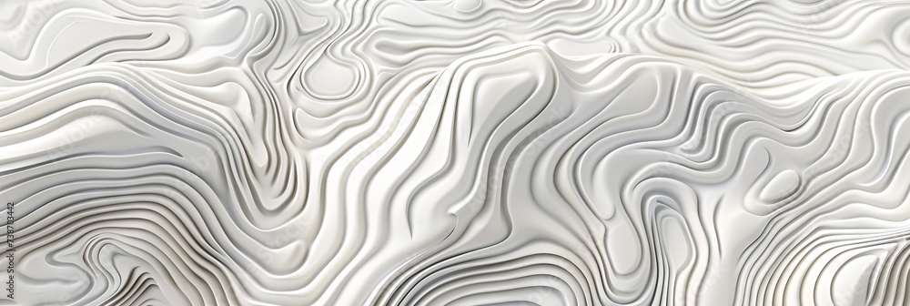 abstract white wavy surface of paper, Topography lines texture,white paper cut Cover template, geometric shapes, modern minimal banner abstract white wavy surface of paper, Topography lines texture,white paper cut Cover template, geometric shapes, modern minimal banner