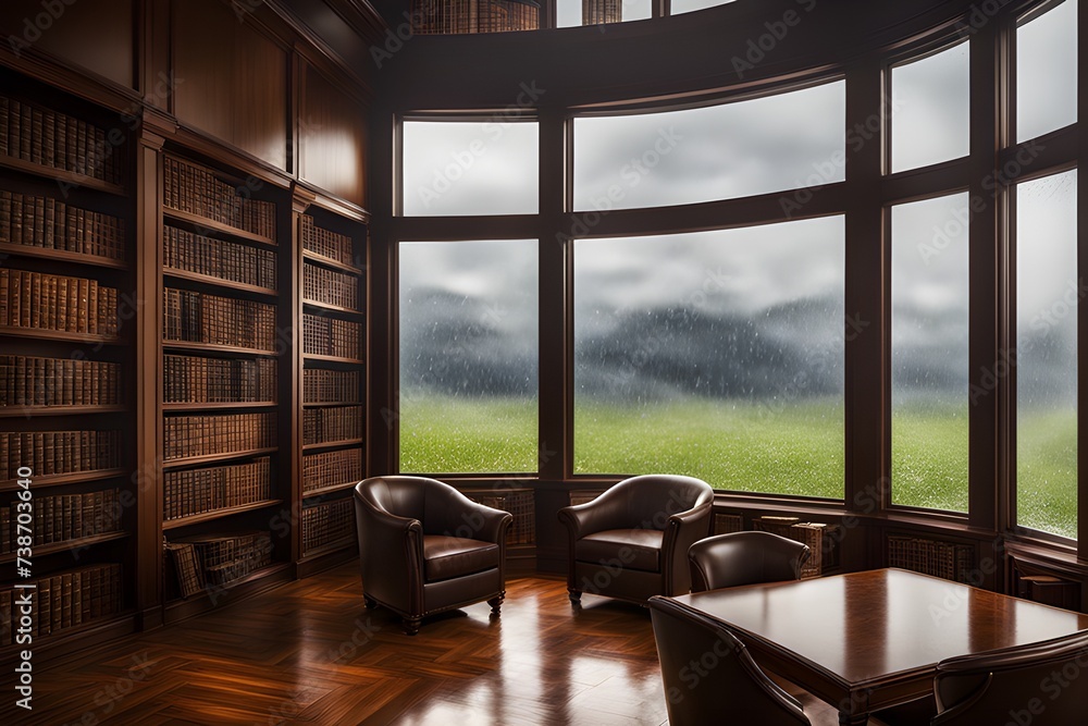 Obraz premium a comfortable window