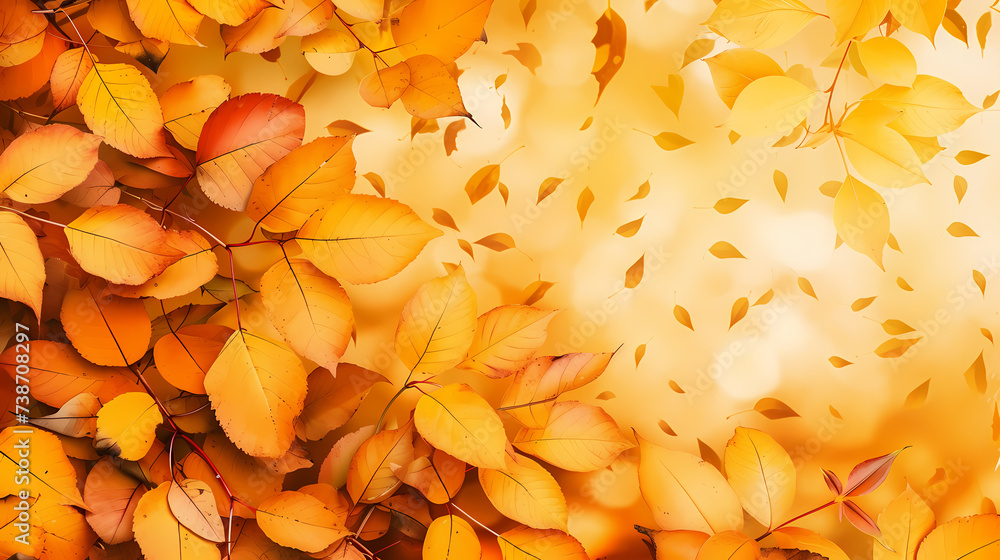 Autumn background with copy space Autumn season changes background Autumn background with copy space Autumn season changes background