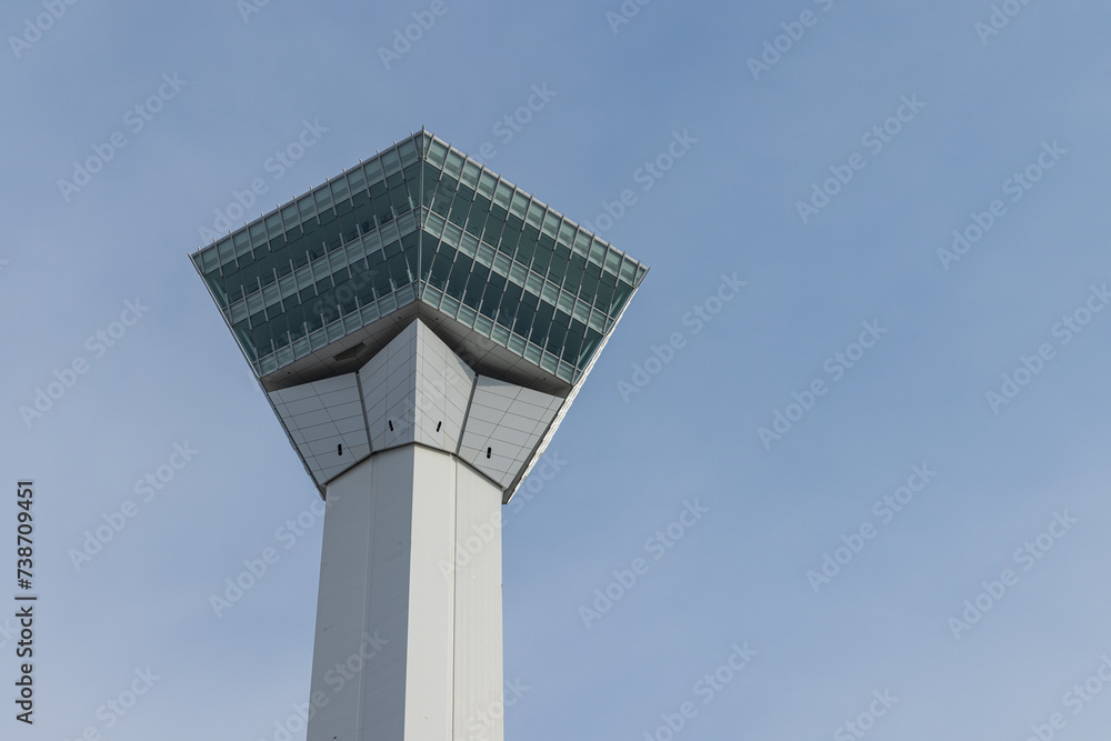 Obraz premium 日本 北海道函館市にある五稜郭タワー