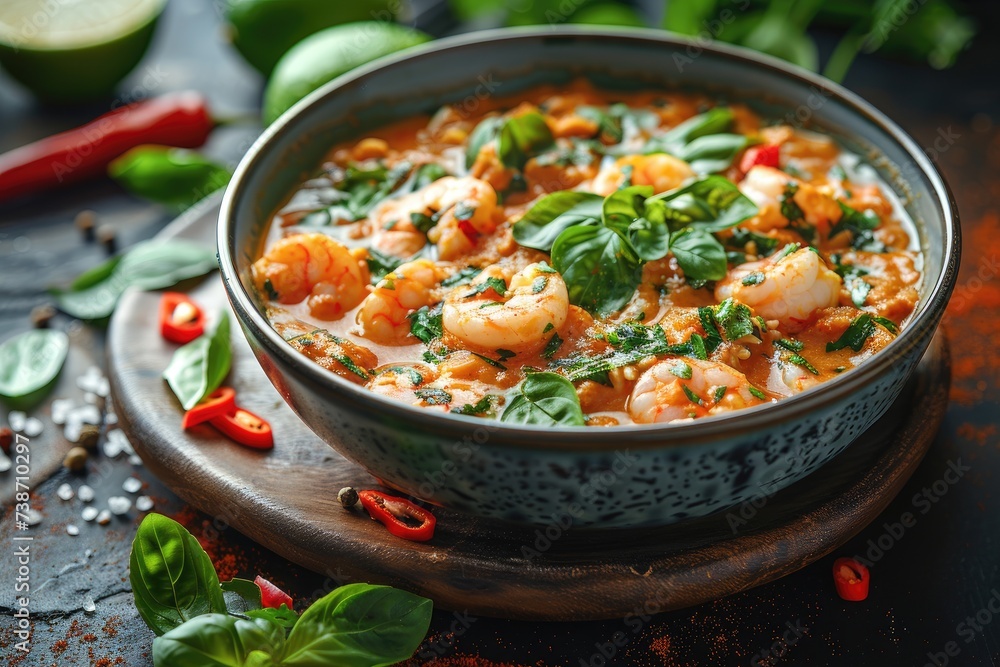 a bowl of seafood soup professional advertising food photography a bowl of seafood soup professional advertising food photography