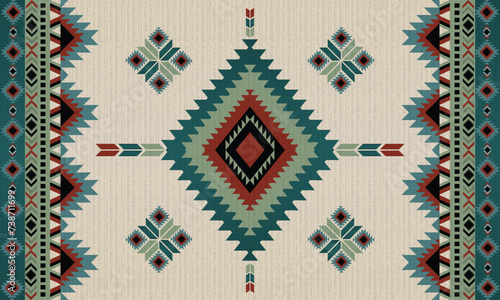 Tribal, Navajo, American, Aztec, Apache, Southwestern and Mexican ethnic fabric patterns suitable for fabrics, wrapping, backdrops, clothing, blankets, carpets, wovens, etc. 
