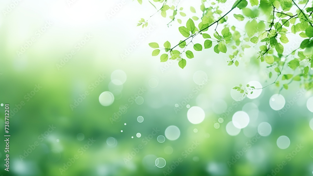 On a background of pure white, an isolated green bokeh on nature defocus abstract On a background of pure white, an isolated green bokeh on nature defocus abstract