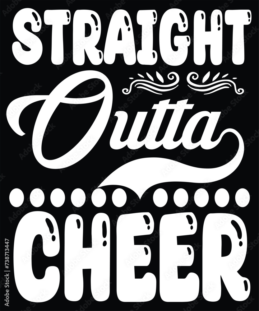 Obraz premium straight outta cheer