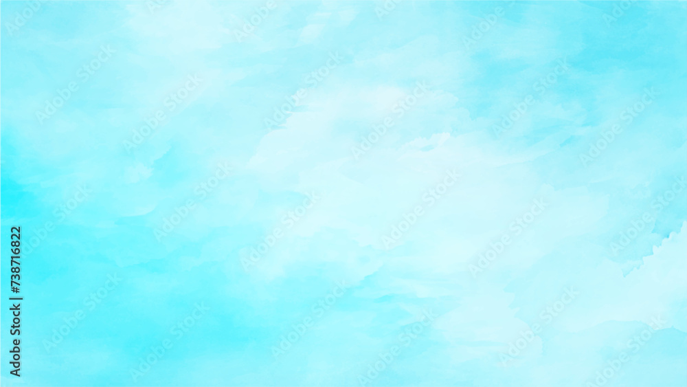 Fantastic soft white clouds against blue sky background, soft sky blue texture background. Sky background wide. Realistic white clouds. Summer blue sky banner. Light cloudy texture.