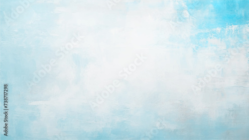 Fantastic soft white clouds against blue sky background, soft sky blue texture background. Sky background wide. Realistic white clouds. Summer blue sky banner. Light cloudy texture.