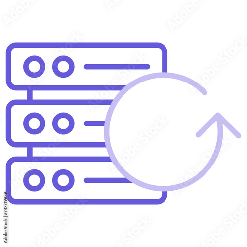 Network Data Recovery Icon