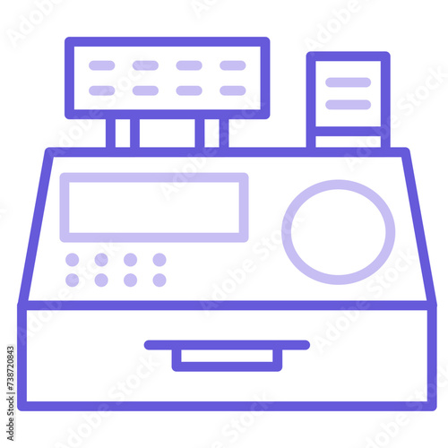 Cashier Machine Icon