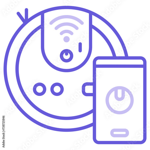 Robot Vaccum Icon