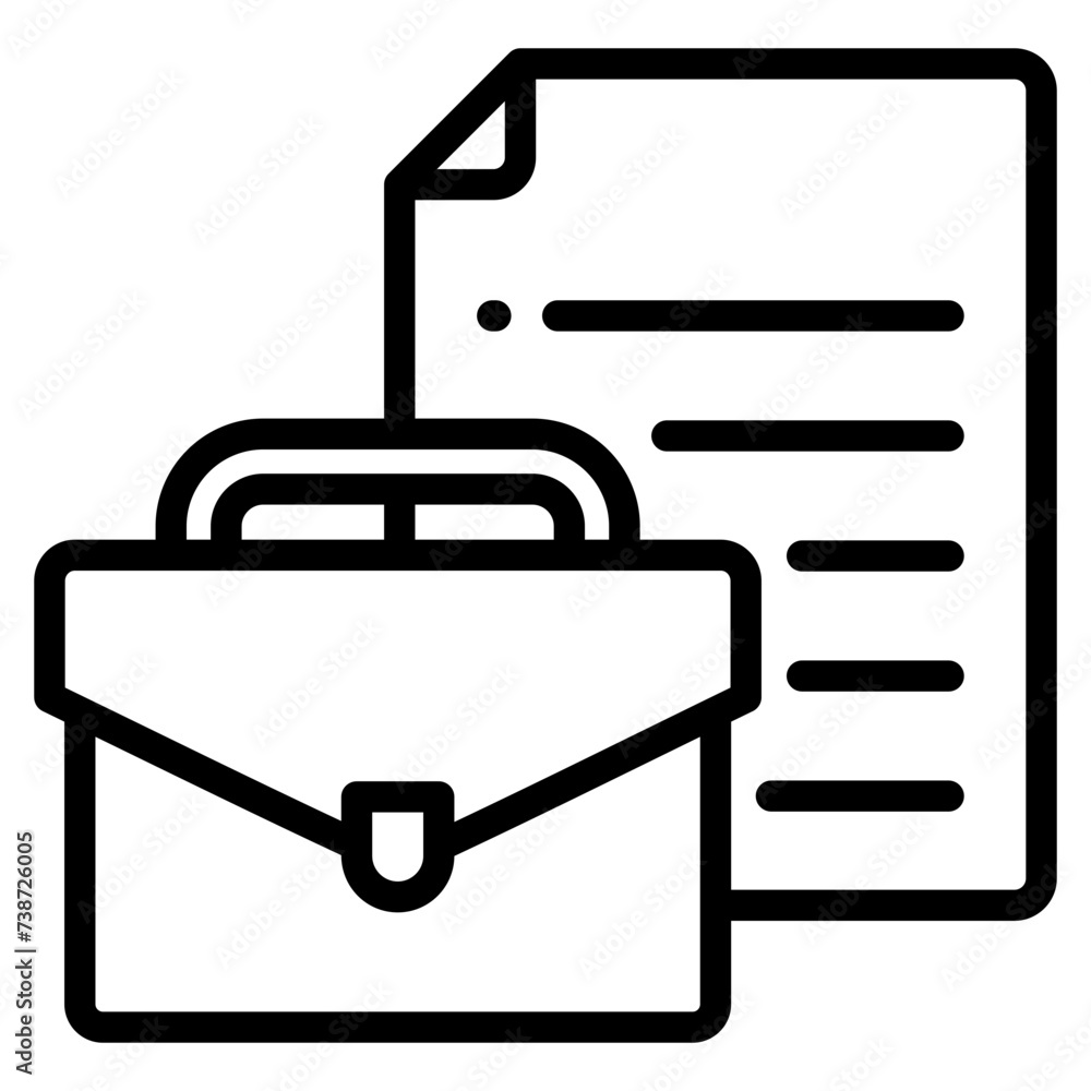 Briefcase Icon Element For Design Briefcase Icon Element For Design