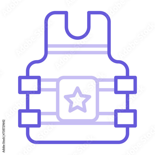 Bulletproof Vest Icon